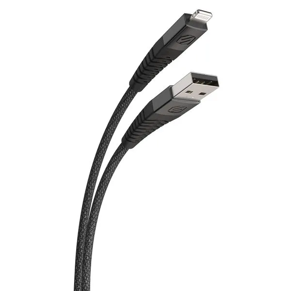 USB-laddningskabel SCOSCHE StrikeLine HD Premium, USB-A-Lightning (120 cm)