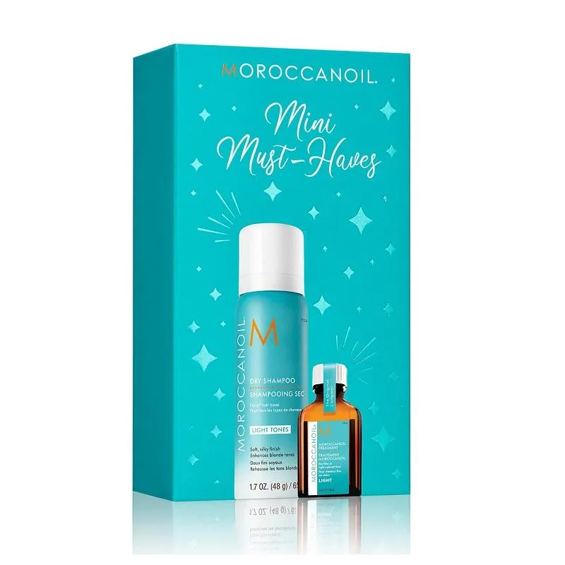 Moroccanoil Mini Must Haves – Light Oil 15ml + Dry Shampo Light 65ml