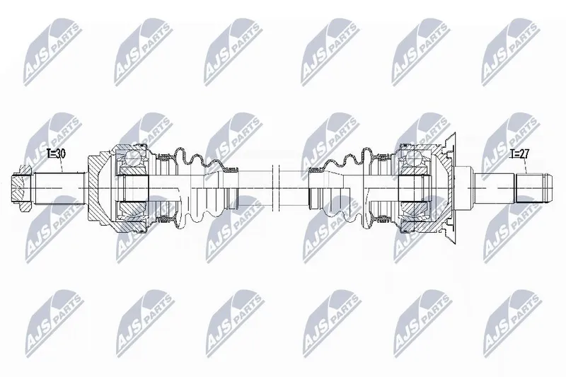 Drivaxel NTY NPW-BM-159