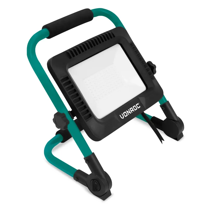 LED-arbetslampa 50W - vikbar - vridbar | Bred strålningsvinkel