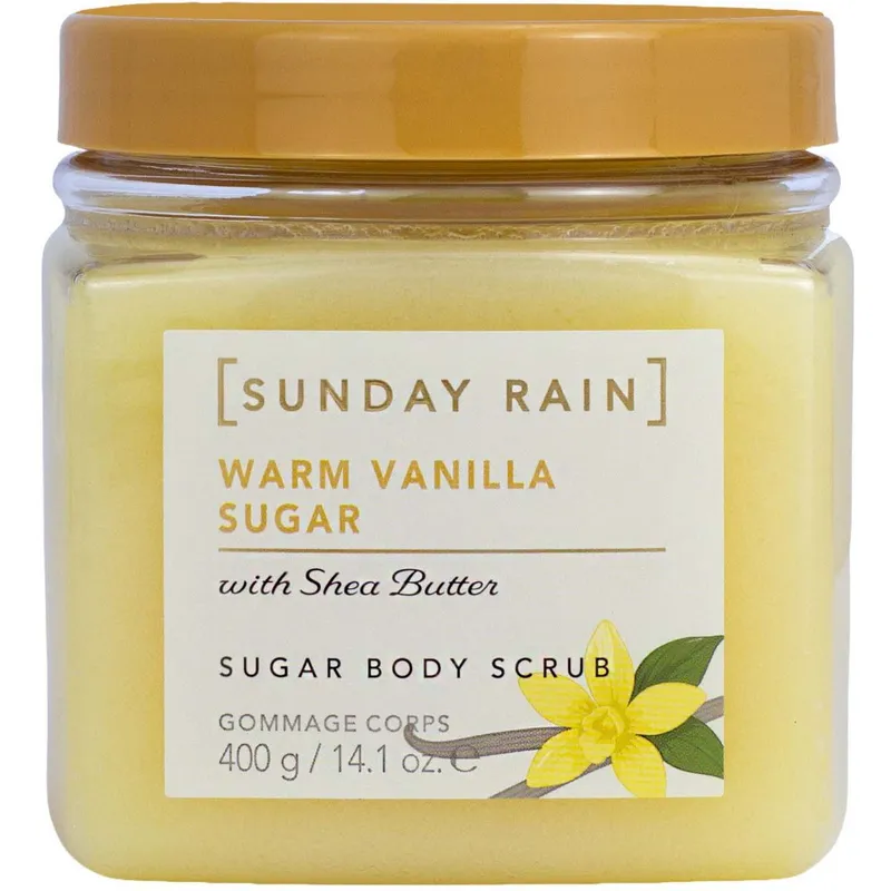 Sunday Rain Warm Vanilla Sugar Scrub 400 g