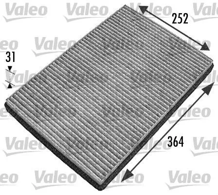 Kupéfilter VALEO 698744