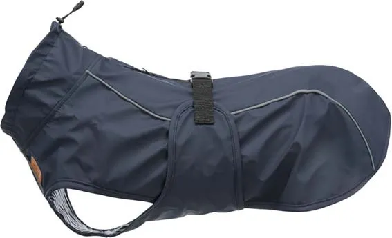 Trixie BE NORDIC Husum Hundregnjacka Mörkblå Storlek S: Magomkrets 40-61cm Rygglängd: 40cm