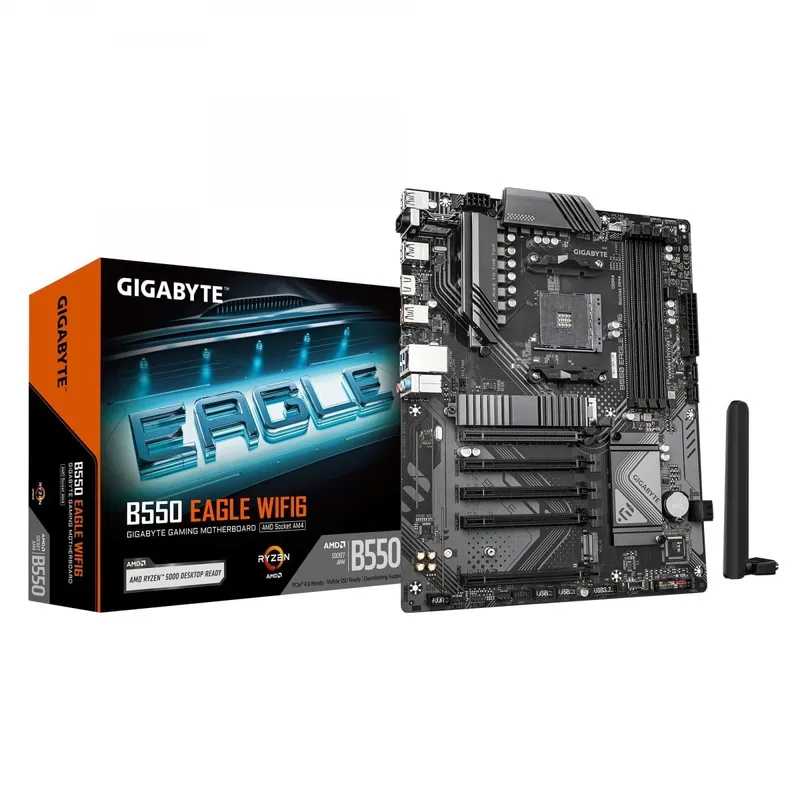Gigabyte B550 Eagle WIFI6 Moderkort AM4 Atx DDR4