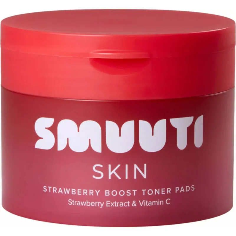 Smuuti Skin Strawberry Boost Toner Pads 60 pcs