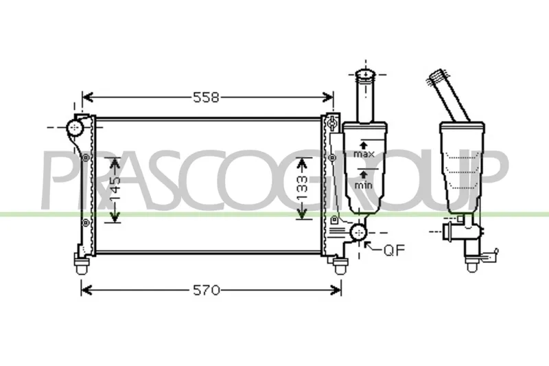 Kylare PRASCO FT122R009