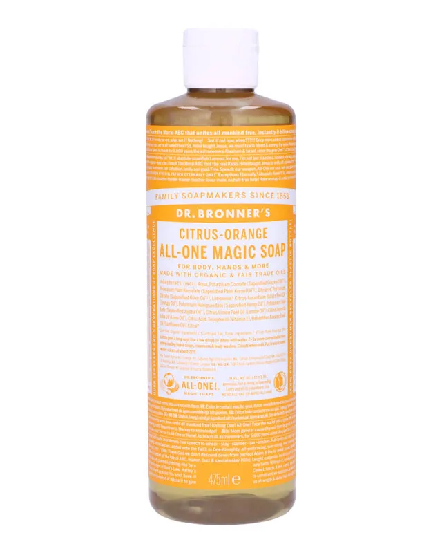 Dr. Bronner’s Pure-Castile Soap Citrus-Orange 475 ml