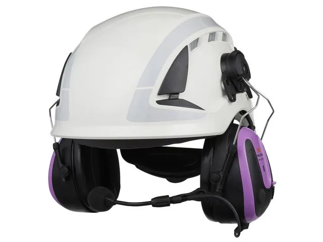 3M Peltor WS Alert XPI+ Hörselskydd Bluetooth & mobilapplikation, hjälmfäste