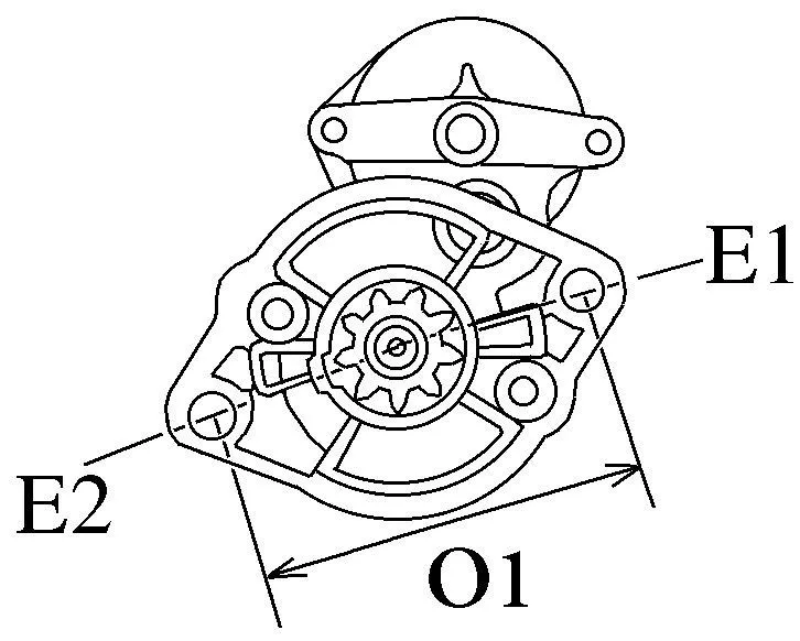 Startmotor HC-Cargo F 032 113 965