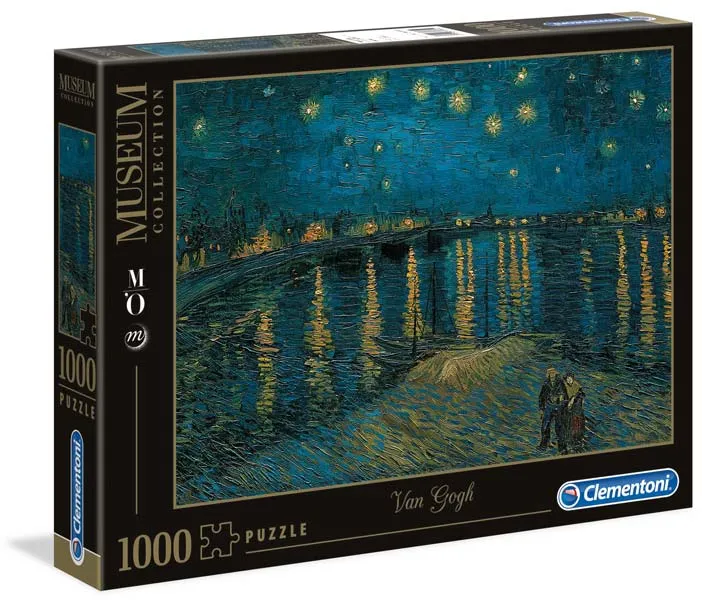Museum Pussel – Van Gogh: Stjärnenatt över Rhône 1000 bitar