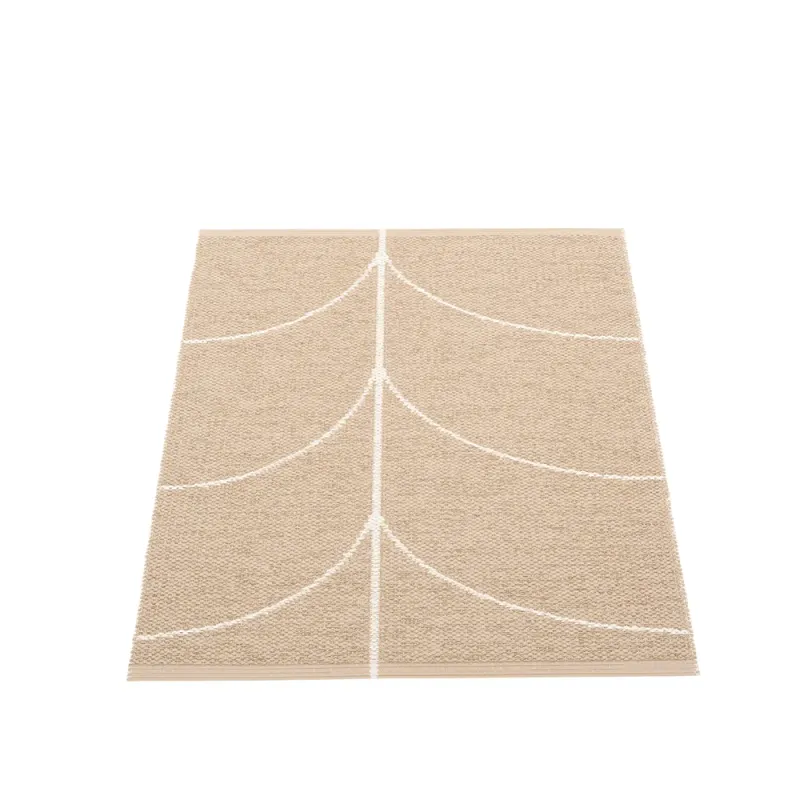 Pappelina, Vävd Matta Leif Light Nougat 70×90 cm