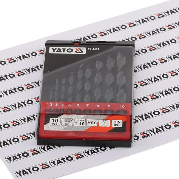 Metall-spiralborrsats YATO YT-4461