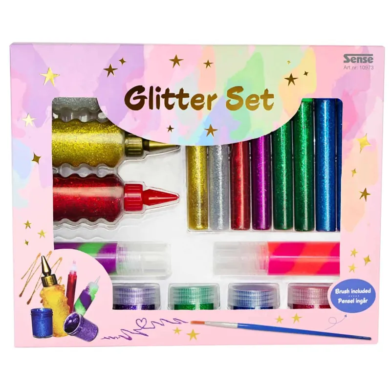 Sense Glitterset - Sense - Leksaksaffären