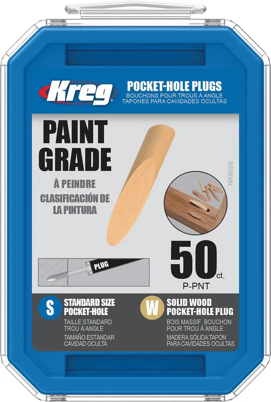 Kreg P-PNT Träplugg 50-pack