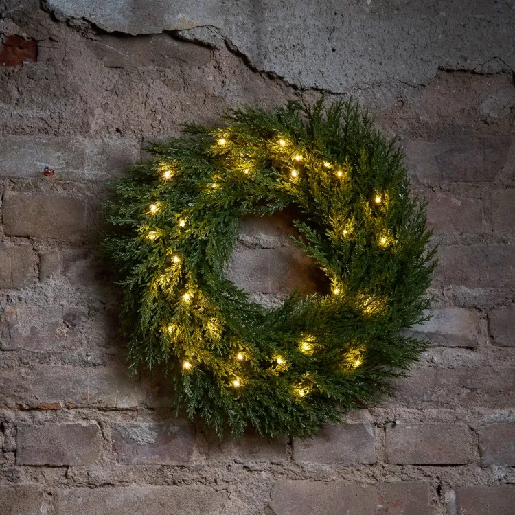 Star Trading - Thuja Ø45 - Juldekoration - Grön
