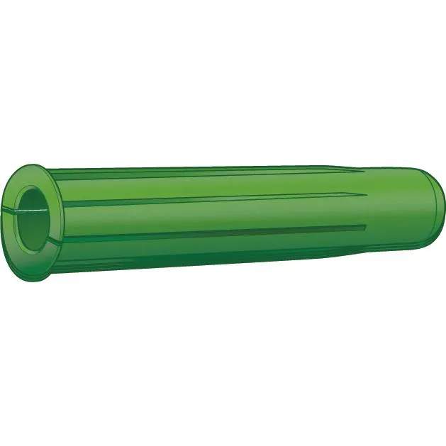 PLASTPLUGG GRÖN 12X60 50P | Beijerbygg Byggmaterial