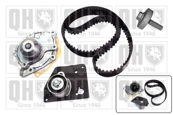 QUINTON HAZELL QBPK6320 Kamremssats med vattenpump