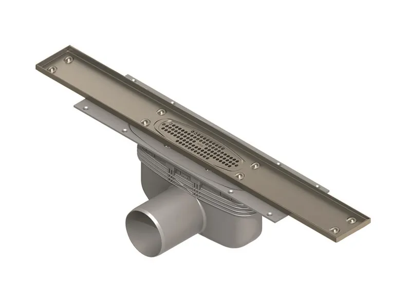 Purus Line 7114620 Golvbrunn sidoutlopp 75 x 700 mm
