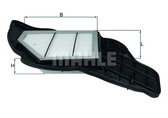 Luftfilter MAHLE LX 1684/5