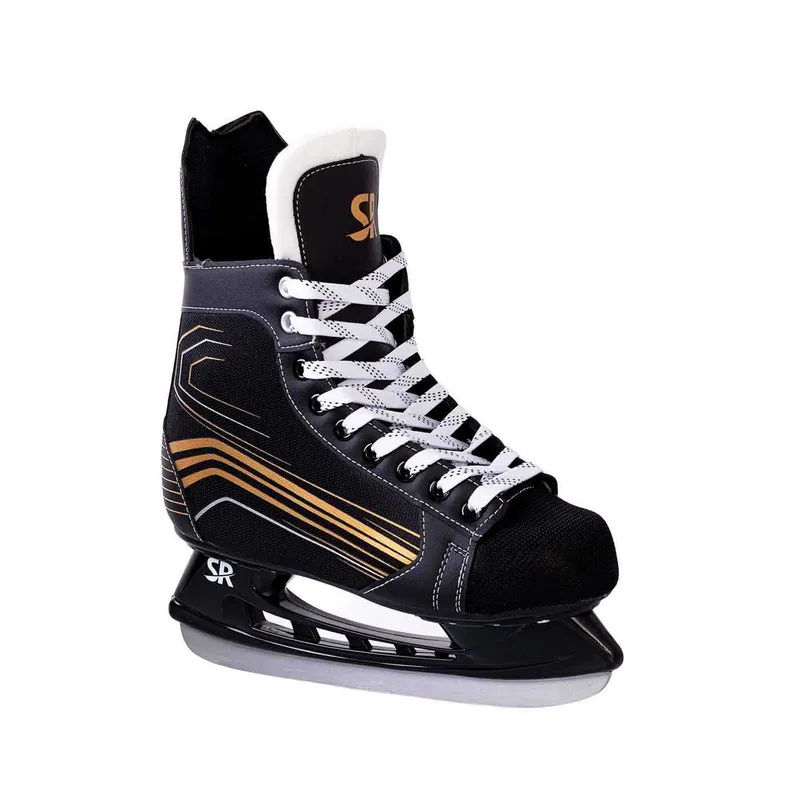 Supreme+ Ishockey Skridskor - Svart/Guld (#3063)
