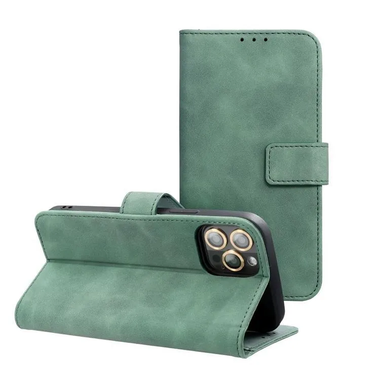 Galaxy S25 Plånboksfodral Tender – Grön