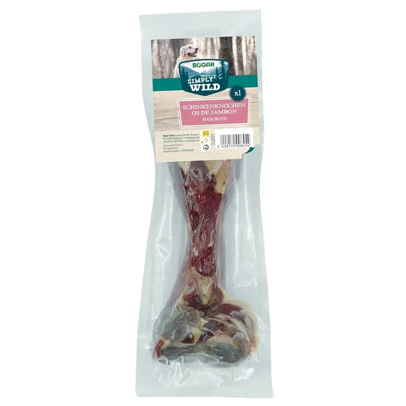 Bogar Simply Wild Ham Bones Dog 400 g
