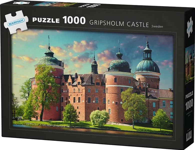 Pussel – Gripsholms slott, Sverige 1000 Bitar