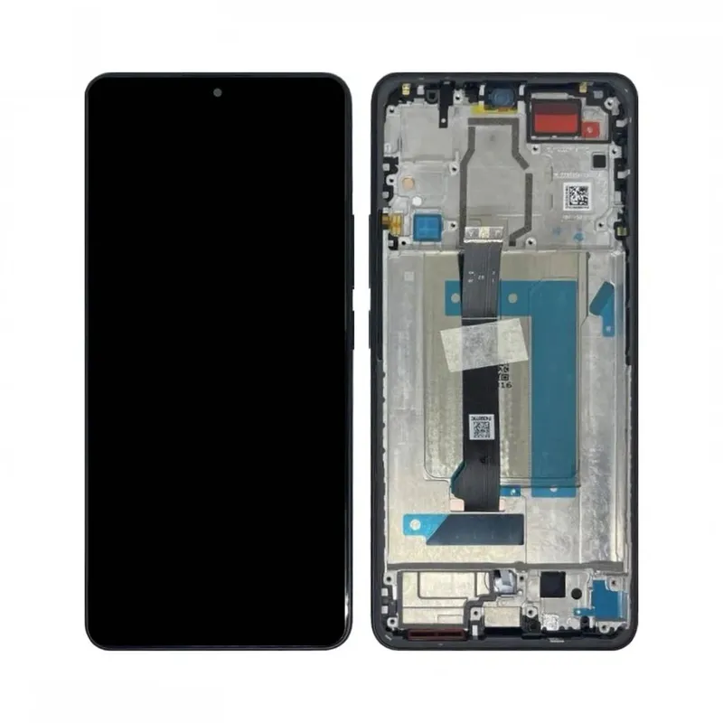 Xiaomi POCO F6 Display med ram – Svart