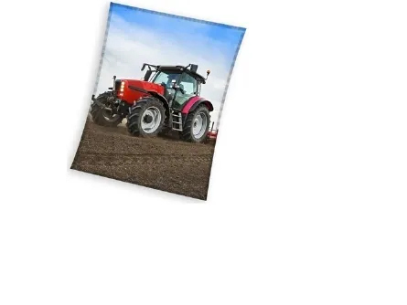 Traktor Coral Fleece filt - 130 x 160 cm