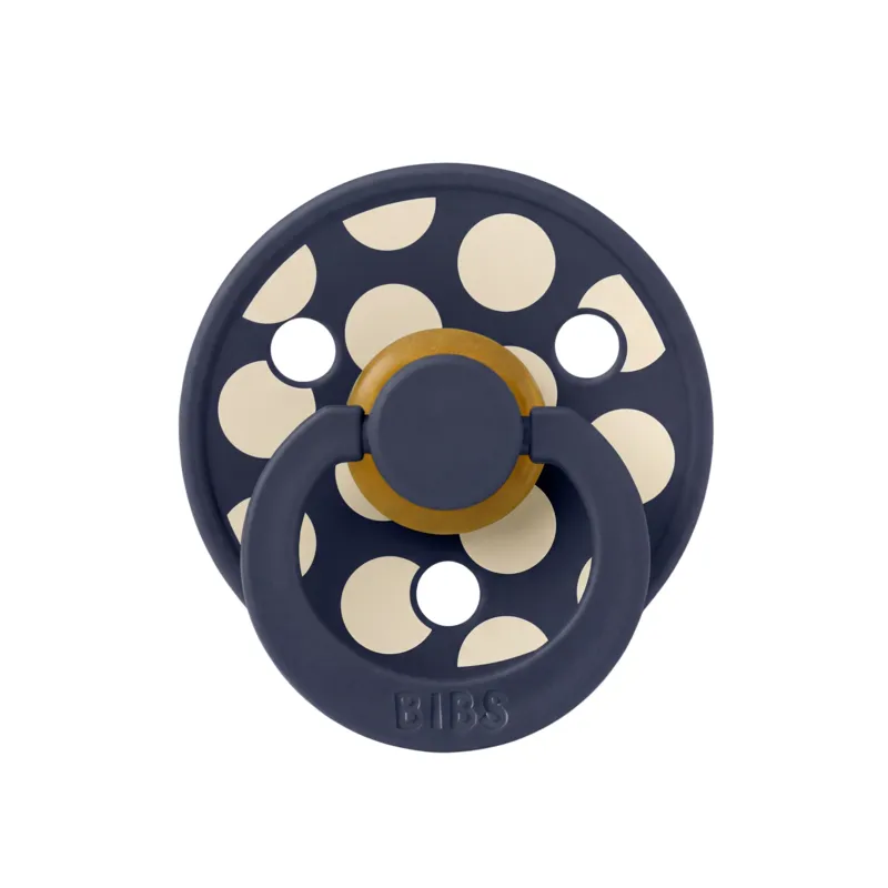 BIBS Studio Colour Napp Polka Mega Latex Stl 1, Deep Space/Ivory