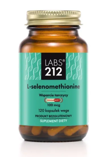 Labs212 – L-Selenometionin Selenium SeLECT, 120 kapslar