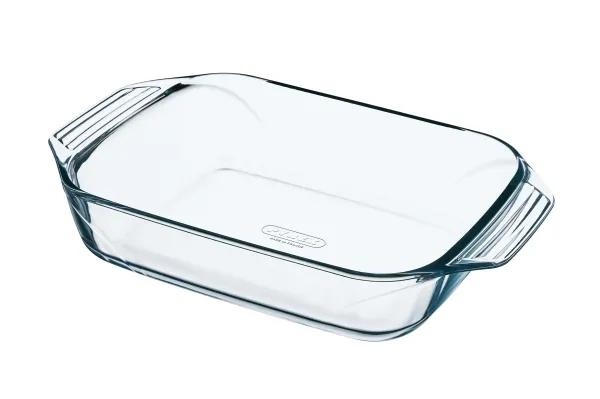 Pyrex Irresistible rektangulärt fat glas 39×25 cm