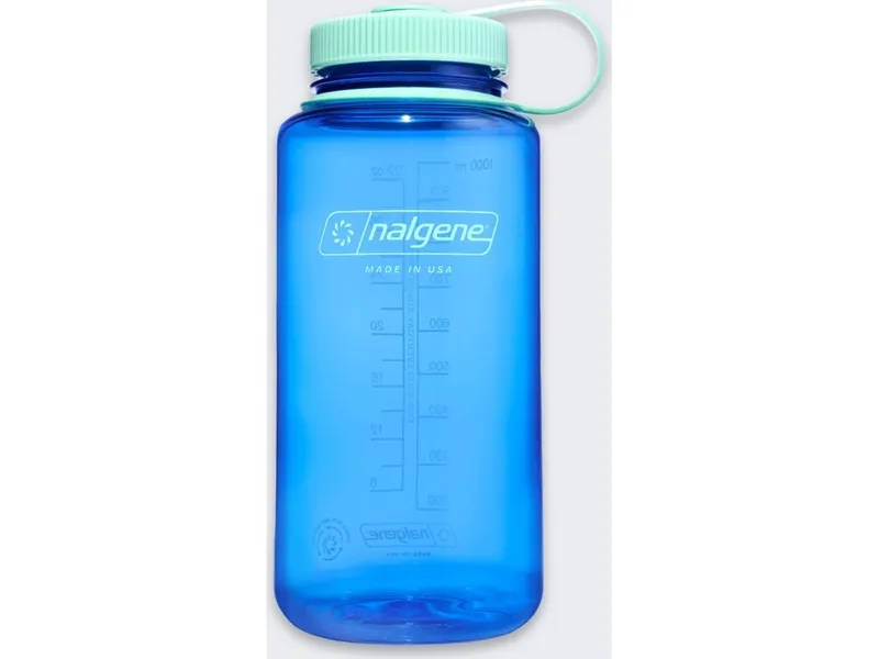 Nalgene wide mouth sustain, VattenFlaska, 1000 ml, Blå
