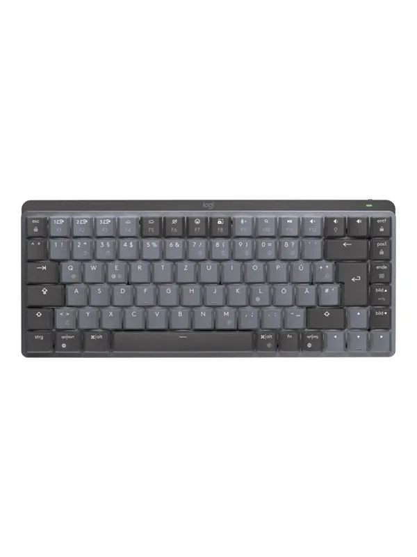Logitech Master Series MX Mechanical Mini - Tangentbord - Schweizisk - Grå