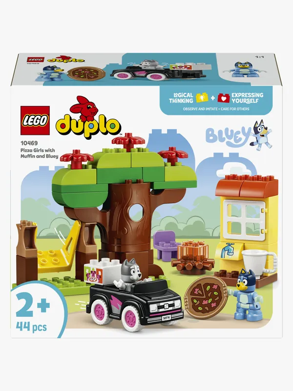Pizzatjejer med Muffin och Bluey LEGO® DUPLO® Bluey (10469)