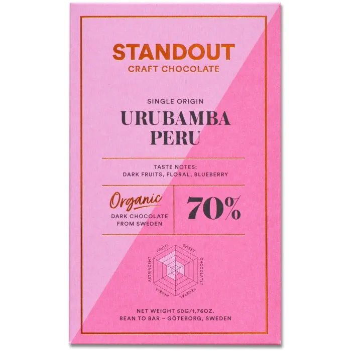 Standout Chocolate Peru 70% Choklad 50g