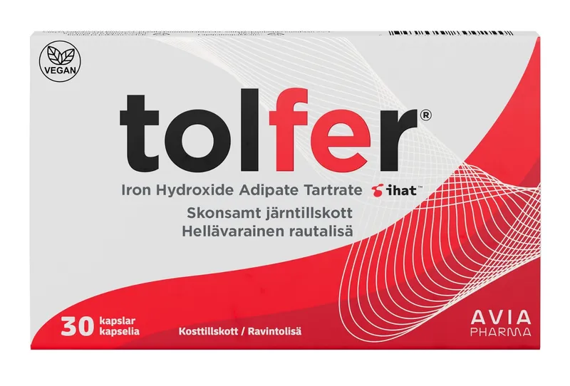 Tolfer järntillskott 30st