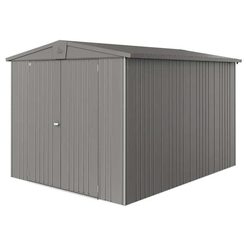 Biohort, Europa trädgårdsskjul storlek 6 metallic kvarts-grå