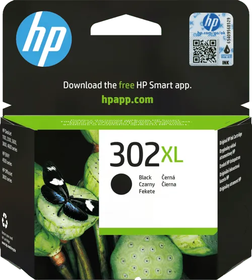 HP 302XL Bläckpatron Svart