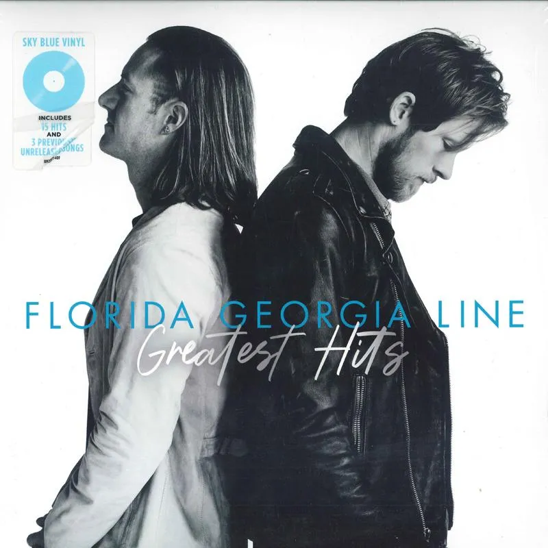 LP-skiva FLORIDA GEORGIA LINE - Största Hits (Blå vinyl) BMXFG0540FBLUEV Big Machine Lab 2023 US Country/Folk