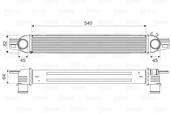 Intercooler VALEO 818545