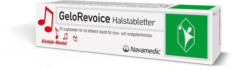 GeloRevoice Körsbär- Mentol 20 st