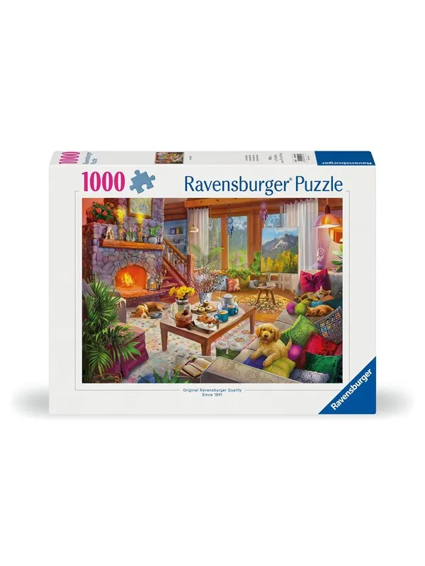 Ravensburger Pussel - Mysig stuga 1000 bitar