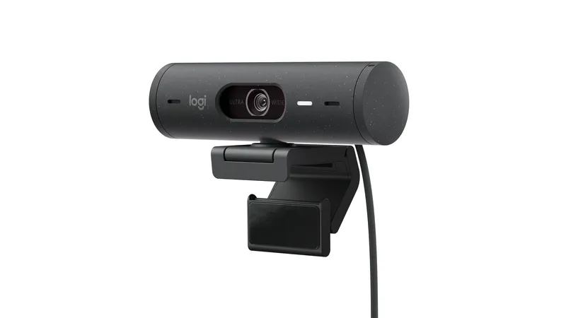 Logitech Brio 500 webbkamera (graphite)