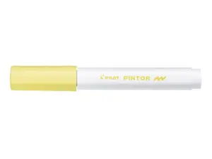 Märkpenna PILOT Pintor F pastel gul