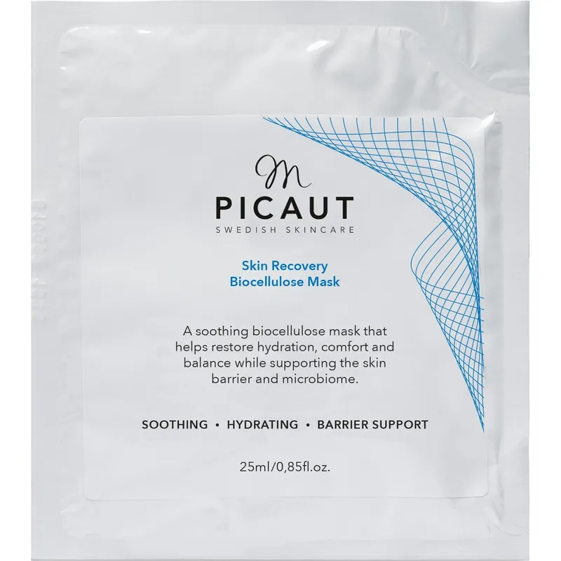 M Picaut Swedish Skincare Skin Recovery Biocellulose Mask 25 ml