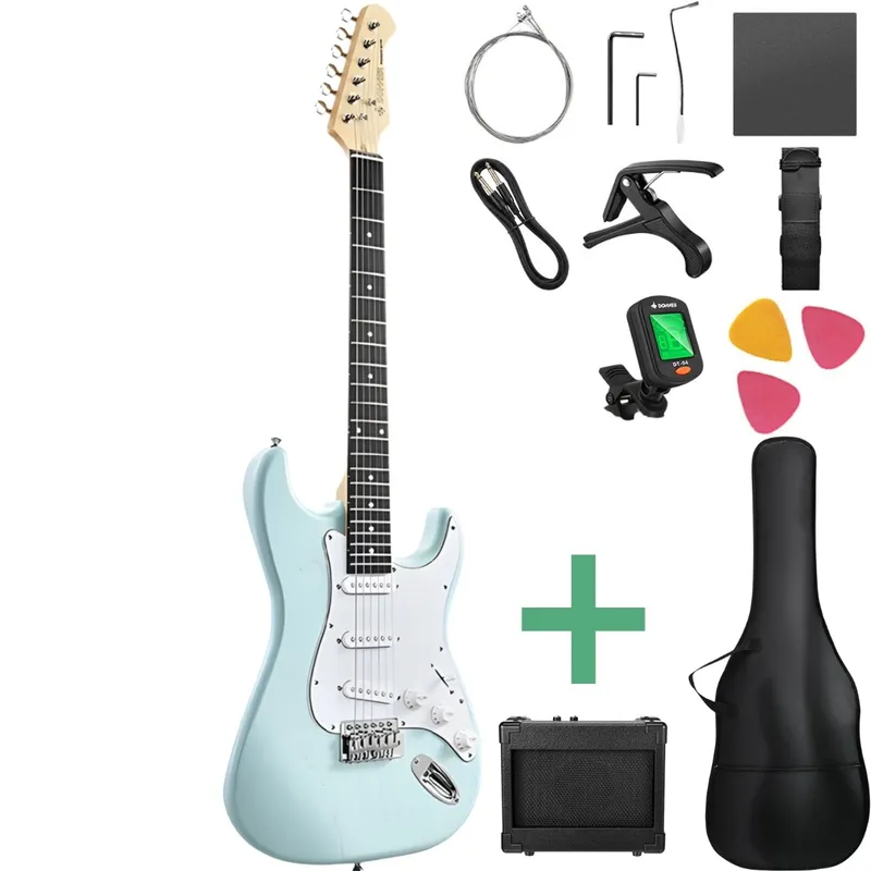 Donner DST-80 elgitarr paket surf green