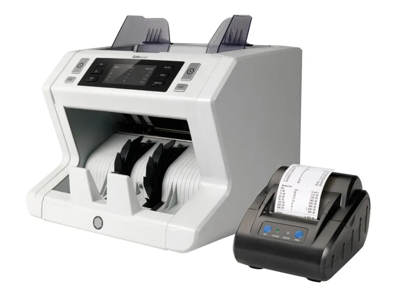 Safescan TP-230 – Etikettskrivare – termisk linje – 203 dpi – upp till 60 mm/sek – USB, seriell – svart