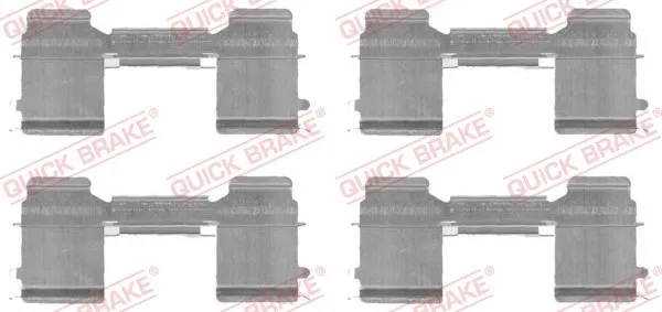 Monteringssats, bromsbelägg QUICK BRAKE 109-1726