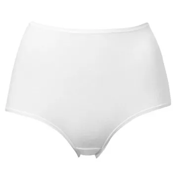 Trofe Cotton Maxi Brief Trosor Vit bomull Small Dam